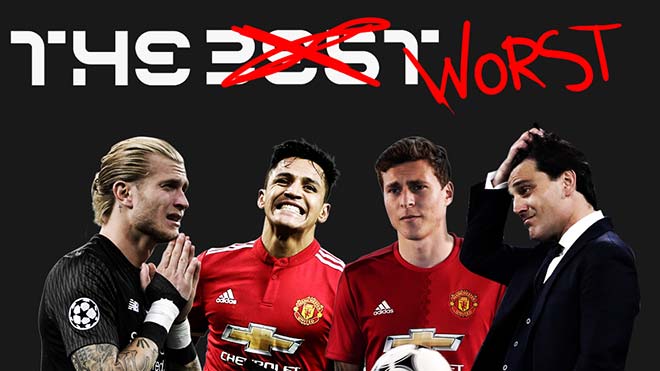 Đội hình tệ nhất thế giới năm 2018: Hai sao M.U sánh vai cùng tội đồ của Liverpool