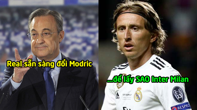 CHUYỂN NHƯỢNG 24/12: Real gấy SỐ.C khi sẵn sàng đổi “Quả bóng vàng” Modric lấy SAO Inter
