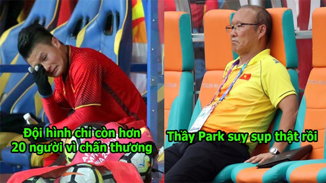 Lại thêm 1 cầu thủ chấn thương phải nghỉ ASIAN Cup, thầy Park thực sự đang rất lo lắng