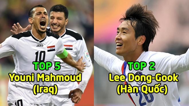 TOP 5 chân sút hàng đầu lịch sử Asian Cup: Còn lâu mới có được người vượt mặt được huyền thoại này!