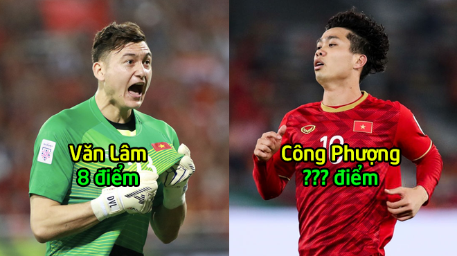 Chấm điểm tuyển Việt Nam tại Asian Cup 2019: Tất cả quỳ gối trước cặp đôi Phượng – Hoàng