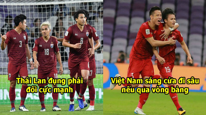 Xác định các cặp đấu ở vòng 1/8 Asian Cup 2019: Nếu Việt Nam qua vòng bảng, ĐNÁ sẽ chia 2 nửa buồn vui