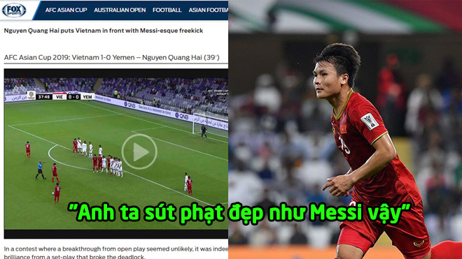 CĐV châu Á: “Sút phạt đẳng cấp như thế chỉ có thể là Messi, nhưng anh ta làm gì mặc áo số 19 đâu nhỉ?”
