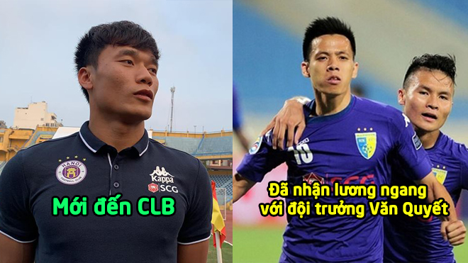 Hé lộ mức lương k.hủng của Bùi Tiến Dũng tại Hà Nội FC, gấp 6 lần Phan Văn Đức ở SLNA