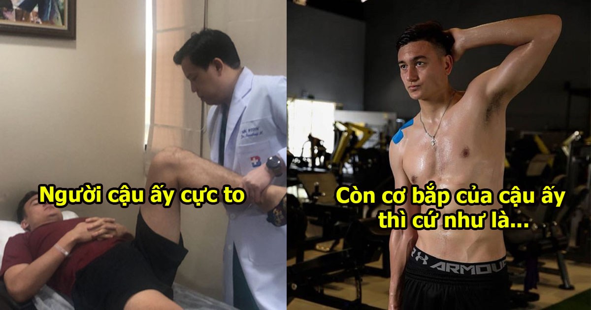 Đến CLB mới kiểm tra y tế, bác sĩ Thái Lan không thể tin nổi khi khám cơ bắp của Văn Lâm và phải nói thế này đây