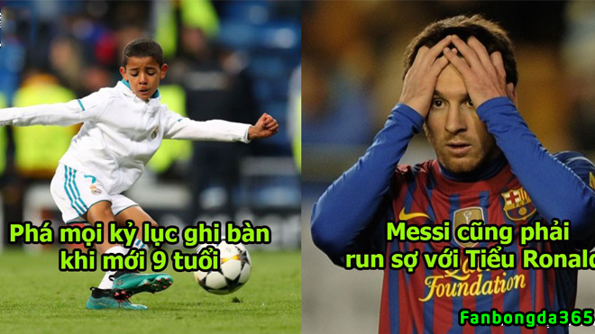 QBV tương lai đây rồi: Con trai CR7 lập siêu kỷ lục ghi bàn khủng khiếp hơn cả Messi ngày bé khiến thế giới nể phục