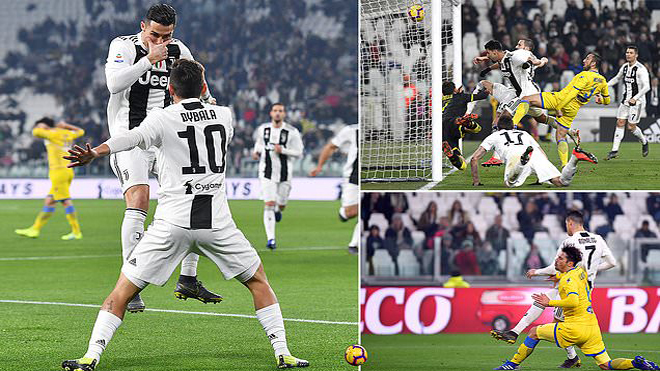 Kết quả Juventus – Frosinone: Ronaldo tỏa sáng, đại tiệc mãn nhãn