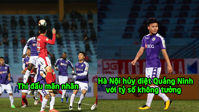 Vùi dập Than Quảng Ninh với cơn mưa bàn thắng, Hà Nội tiếp tục thể hiện đẳng cấp số 1 V.League