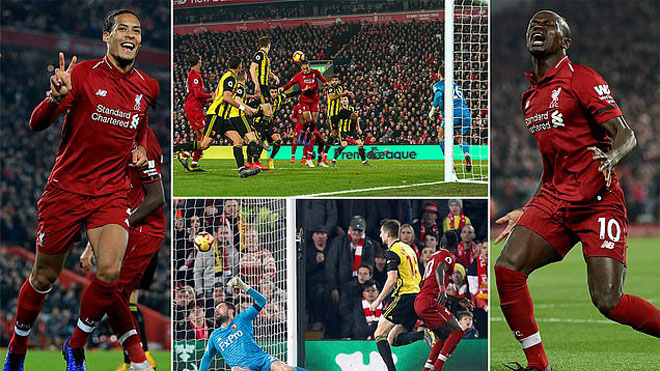Kết quả Liverpool vs Watford: Đại tiệc 5 bàn, siêu trung vệ “lên đồng”