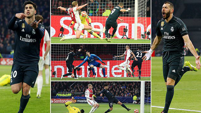 Kết quả Ajax vs Real Madrid: Tuyệt đỉnh phản công, siêu dự bị định đoạt