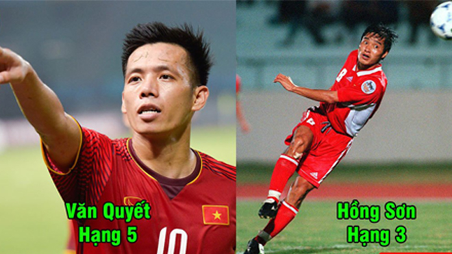 Top 5 cây săn bàn vĩ đại nhất lịch sử bóng đá Việt Nam: Tượng đài số 1 quá đỉnh