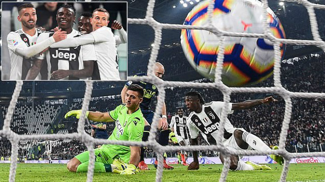 Không cần cho Ronaldo vào sân, Juve vẫn dễ dàng làm gỏi Udinese bằng chiến thắng tuyệt đối