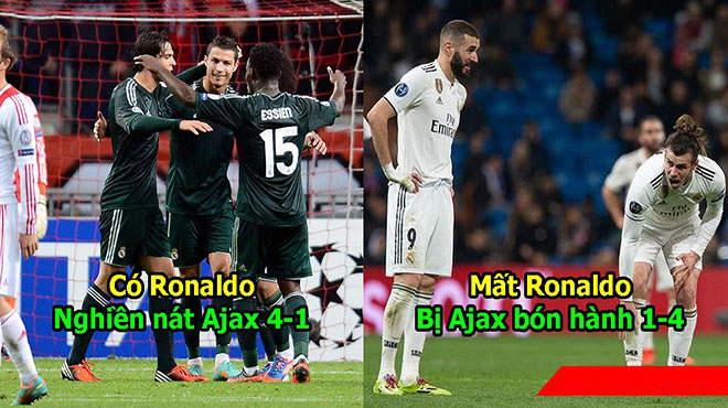 Đúng 7 năm trước, chính Ronaldo lập hat-trick giúp Real dễ dàng đè bẹp Ajax 4-1, giờ thì…