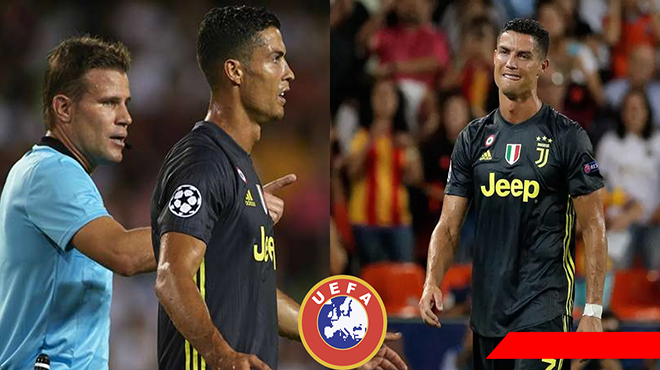 CHÍNH THỨC: UEFA mở cuộc điều tra, chuẩn bị ra án phạt “thích đáng” cho Ronaldo