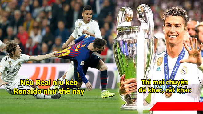 Chứng kiến cảnh đội nhà thua tan nát, CĐV Real Madrid phải lên mạng cầu cứu Ronaldo thế này đây!