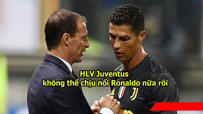 CHÍNH THỨC: Bị Ronaldo bật ngay trên sân, HLV Juventus đi.ên tiết đòi từ chức ngay lập tức và cái kết…!