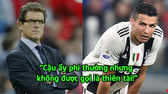 Huyền thoại Juventus: “Bóng đá chỉ có 3 thiên tài, Ronaldo phi thường nhưng không được gọi là thiên tài!”