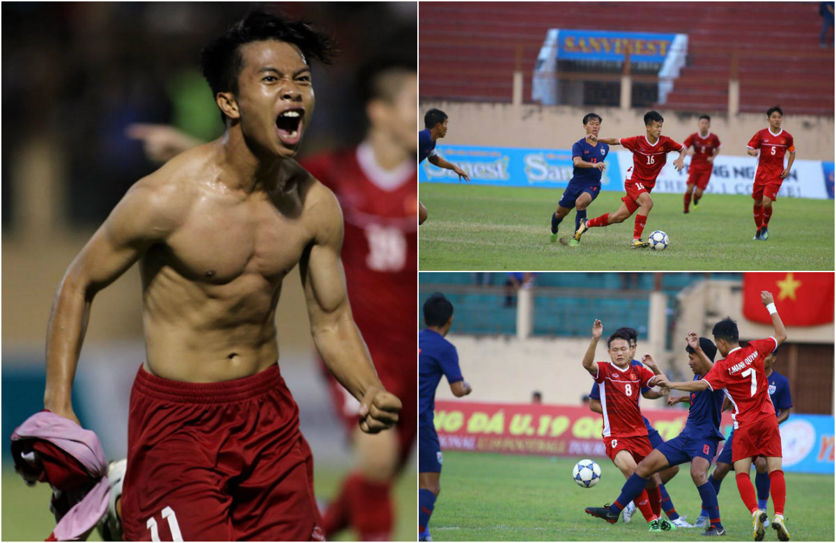 “Tiểu Công Phượng” tỏa sáng, U19 Việt Nam làm gỏi Thái Lan, chính thức lên ngôi vô địch