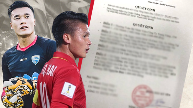 CẬP NHẬT danh sách 29 cầu thủ U23 Việt Nam sau khi thầy Park rút gọn đội hình