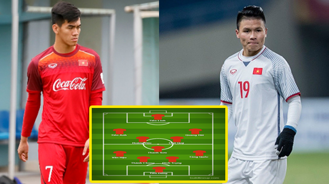 Dự đoán đội hình tối ưu của U23 Việt Nam theo sơ đồ 4-1-4-1: Công cường thủ chắc