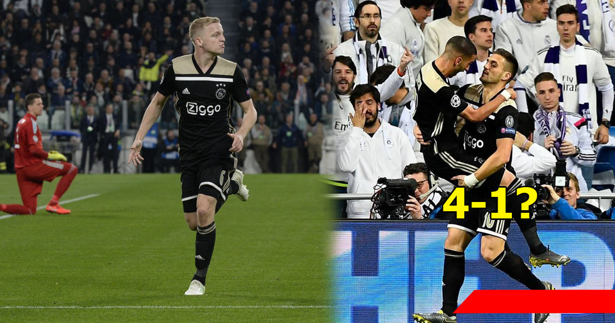 Ghi bàn thắng loại Juve, sao Ajax nổ tung trời: “Lẽ ra chúng tôi đã có thể thắng họ với tỷ số giống trận Real Madrid”