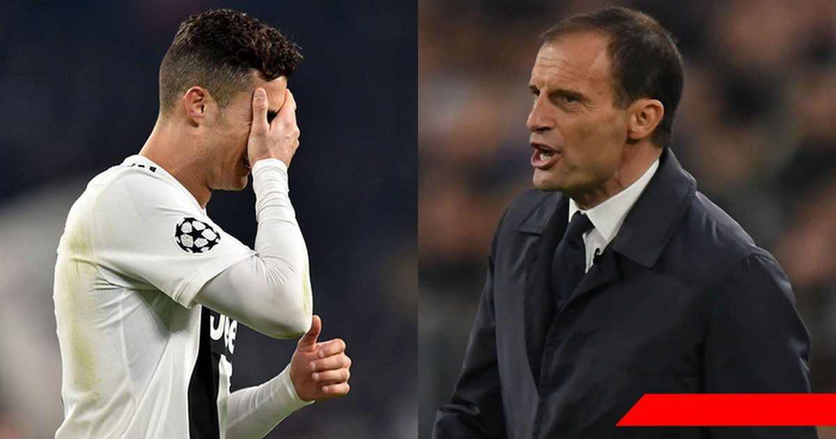 Ghi bàn cả hai lượt trận, Cristiano Ronaldo vẫn bị HLV Juventus nói “phũ phàng” thế này đây!