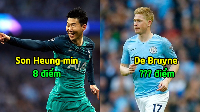Chấm điểm Man City 4-3 Tottenham: Son Heung-min quá hay, nhưng vẫn chưa thể bằng cái tên này!