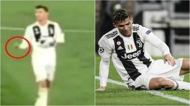 Báo chí Italia tiết lộ hình ảnh gây chấn động: Ronaldo đã xúc phạm đồng đội sau khi thua trận