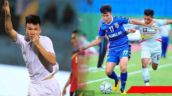 Tuyển thủ U20 VN chuyền bóng gần như “không trượt phát nào” trong trận đấu với Shan United