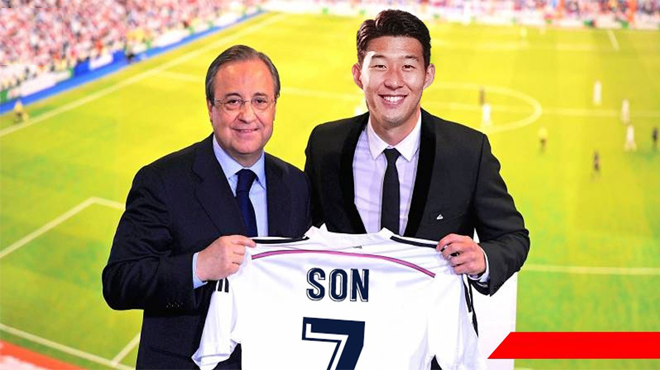 Tỏa sáng chói lọi, Real nhanh tay đưa Son Heung Min về thay thế Bale, thừa kế áo số 7 của Ronaldo
