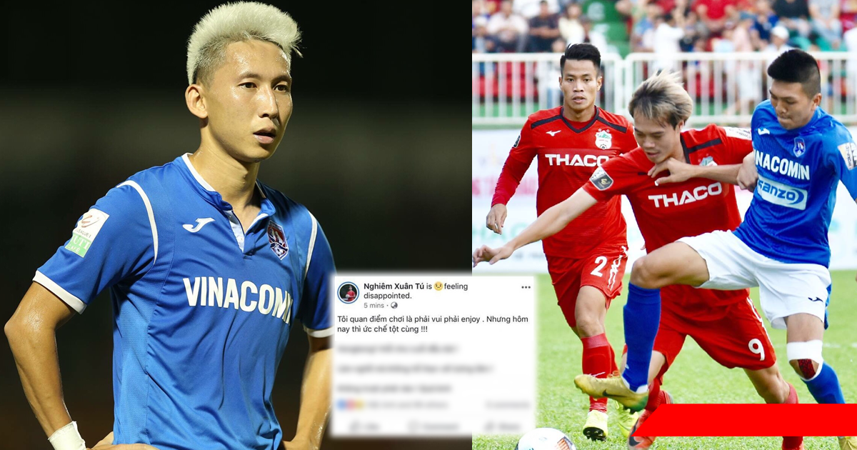 Thua HAGL, vua kiến tạo V-League 2018 hậm hực đăng đàn facebook ‘Hongkong1 bắt như cuối đầu bài’