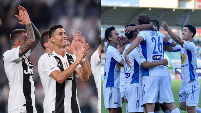 Vượt Juventus của Ronaldo, HAGL lọt top 10 CLB nổi tiếng nhất toàn cầu