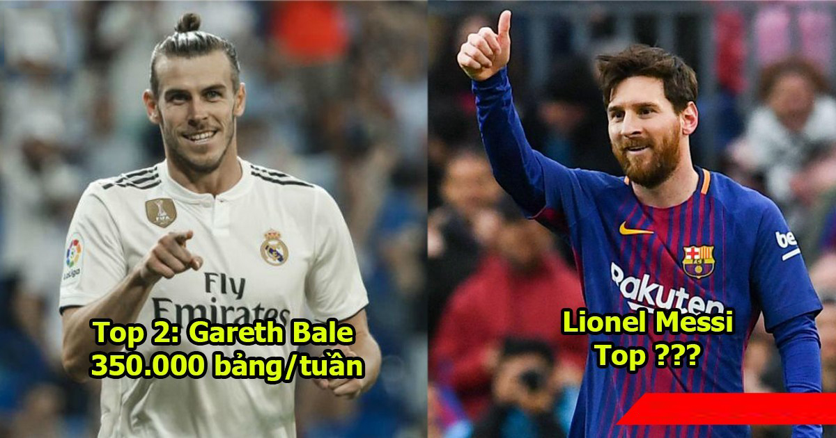 Top 5 cầu thủ hưởng lương cao nhất La Liga: Người thứ nhất khó ai có thể đuổi kịp