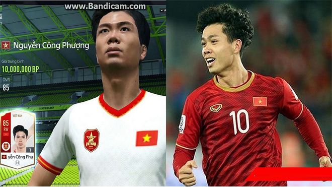 Công Phượng trở thành cầu thủ Việt Nam đầu tiên góp mặt trong game FIFA 19, nhìn đẹp trai như 1 vị thần