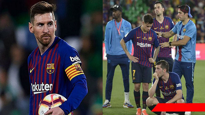 Chìm sâu trong thất vọng, Messi vạch mặt 6 cái tên sẽ phải cuốn gói khỏi Barca ngay lập tức