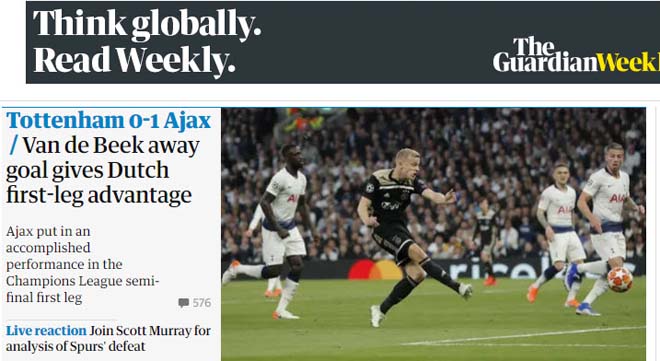 Ajax lại gây sốc cúp C1: Báo Anh bái phục, vô địch không phải chuyện đùa