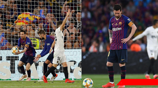 Chùm ảnh: Messi cúi đầu thất vọng trong ngày các đồng đội ở Barca khiến Quả Bóng Vàng đi xa tầm với của anh