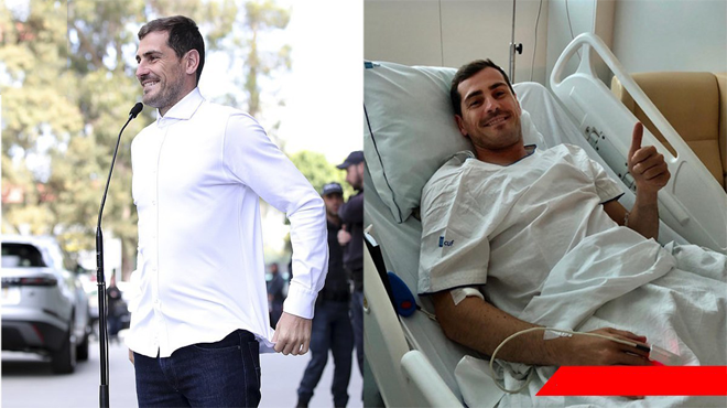 Rạng rỡ xuất viện sau cơn nguy kịch, huyền thoại Casillas đối mặt với nguy cơ giải nghệ