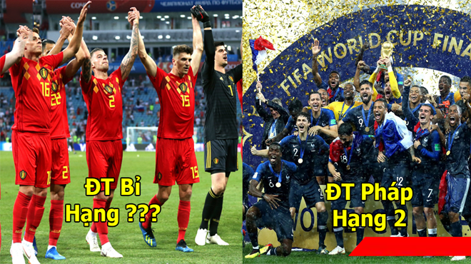 Top 5 đội tuyển mạnh nhất châu Âu: Pháp chỉ xếp hạng 2, nhà vô địch Euro 16 vắng mặt