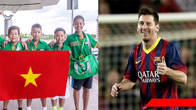 Trở về từ lò đào tạo La Masia, “Ronaldinho Việt Nam” kể về hành trình được gặp gỡ Messi, Suarez