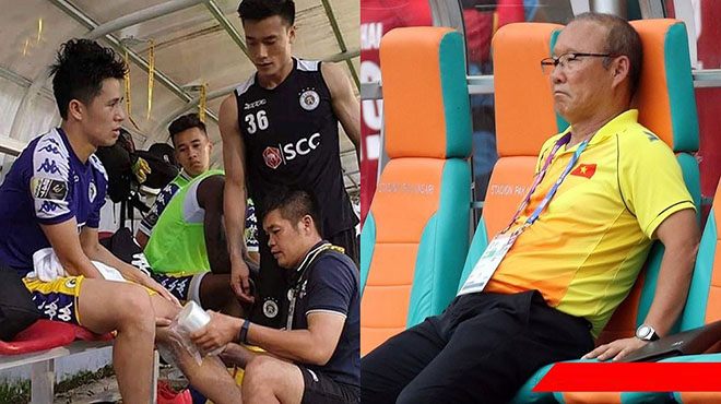 CHÍNH THỨC: Đình Trọng chia tay King’s Cup, HLV Park Hang Seo buộc phải gọi tuyển thủ U23 lên thay thế