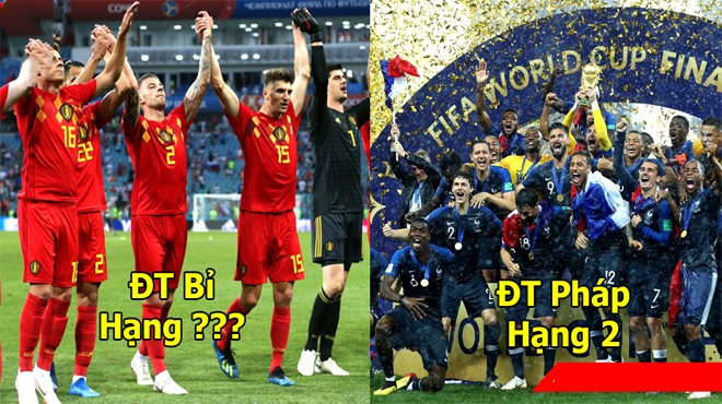 Top 5 đội tuyển mạnh nhất châu Âu: Pháp tụt xuống vị trí thứ 2, nhà vô địch Nations League vắng mặt