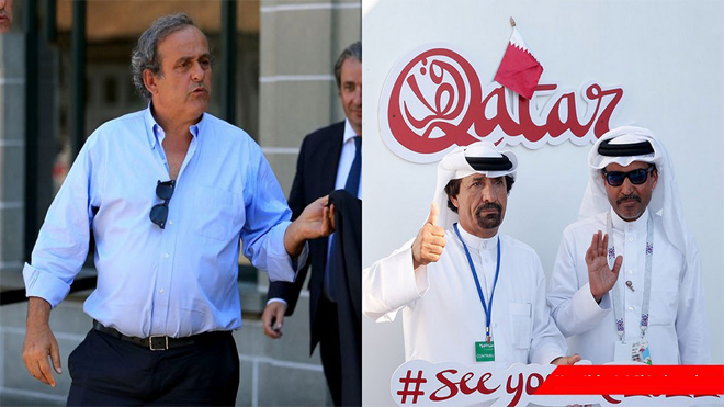 Cựu chủ tịch UEFA Michel Platini bị bắt vì trao quyền đăng cai World Cup 2022 cho Qatar