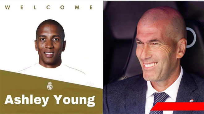 Trang chủ Real Madrid thông báo chính thức chiêu mộ thành công Ashley Young từ MU