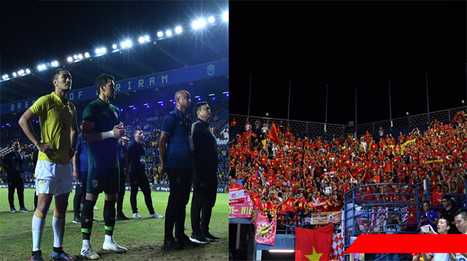 CĐV Việt Nam gây ấn tượng với bạn bè thế giới khi hô vang Thái Lan ngay trên khán đài để động viên đội chủ nhà