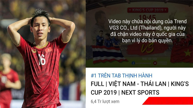 Cay cú sau trận thua, Thái Lan cắt luôn bản quyền King’s Cup 2019 của Việt Nam