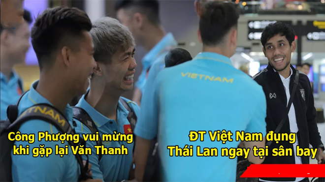 Giữa tin đồn sang Pháp thi đấu, Công Phượng vẫn cười tít mắt khi được gặp lại các đồng đội ở ĐT Việt Nam