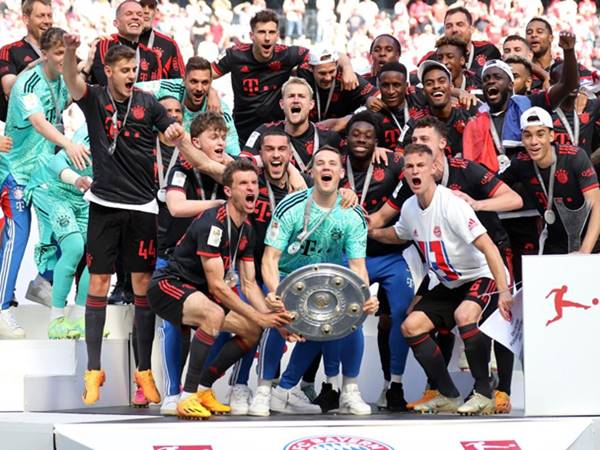 CLB Bayern Munich vô địch Bundesliga bao nhiêu lần? CLB Bayern Munich vô địch Bundesliga bao nhiêu lần?