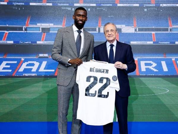 Khám phá số áo Rudiger ở Real Madrid và các CLB khác